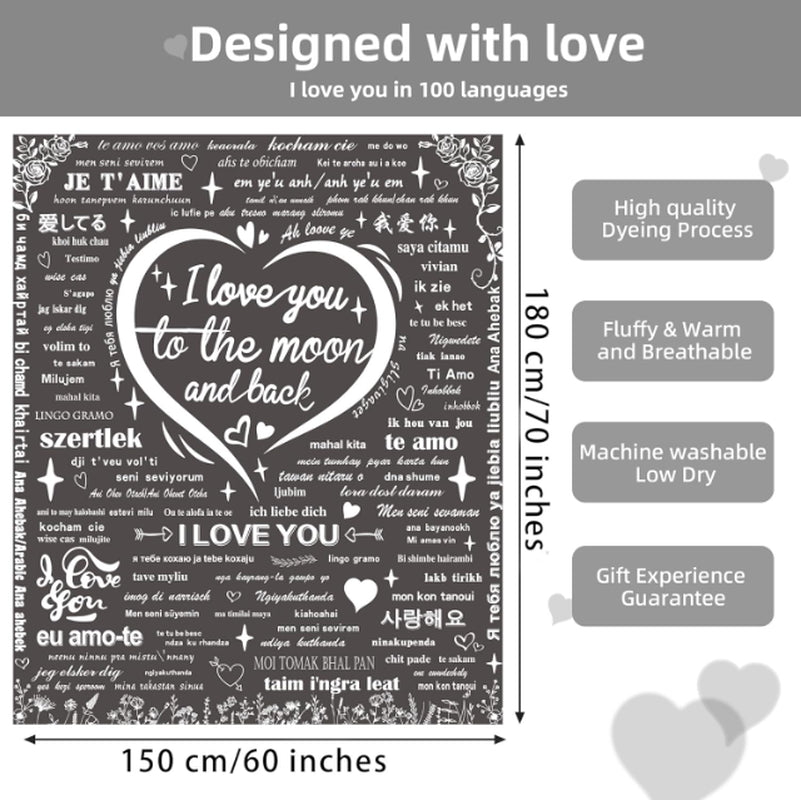 Gifts for Wife from Husband to My Wife Blanket Christmas Gifts for Wife Wedding